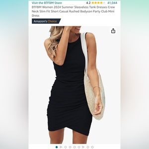 BTFBM Summer Sleeveless Tank Dress